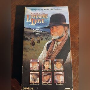 Return to Lonesome Dove VHS